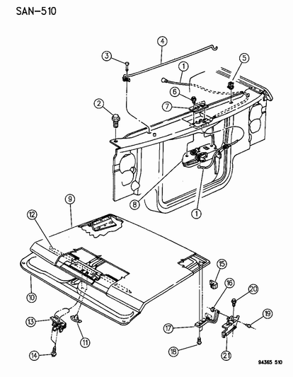 Latch, Hood