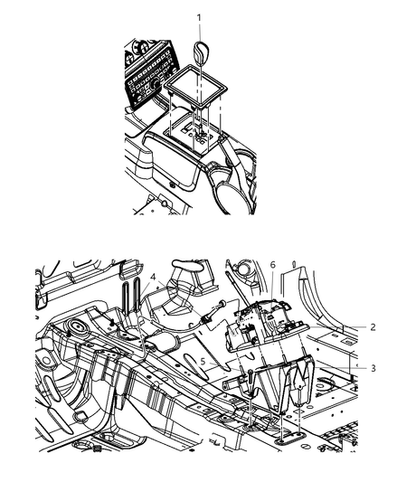 Bracket Transmission Shifter