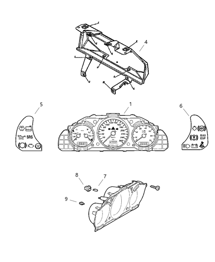 Bulb Instrument Panel