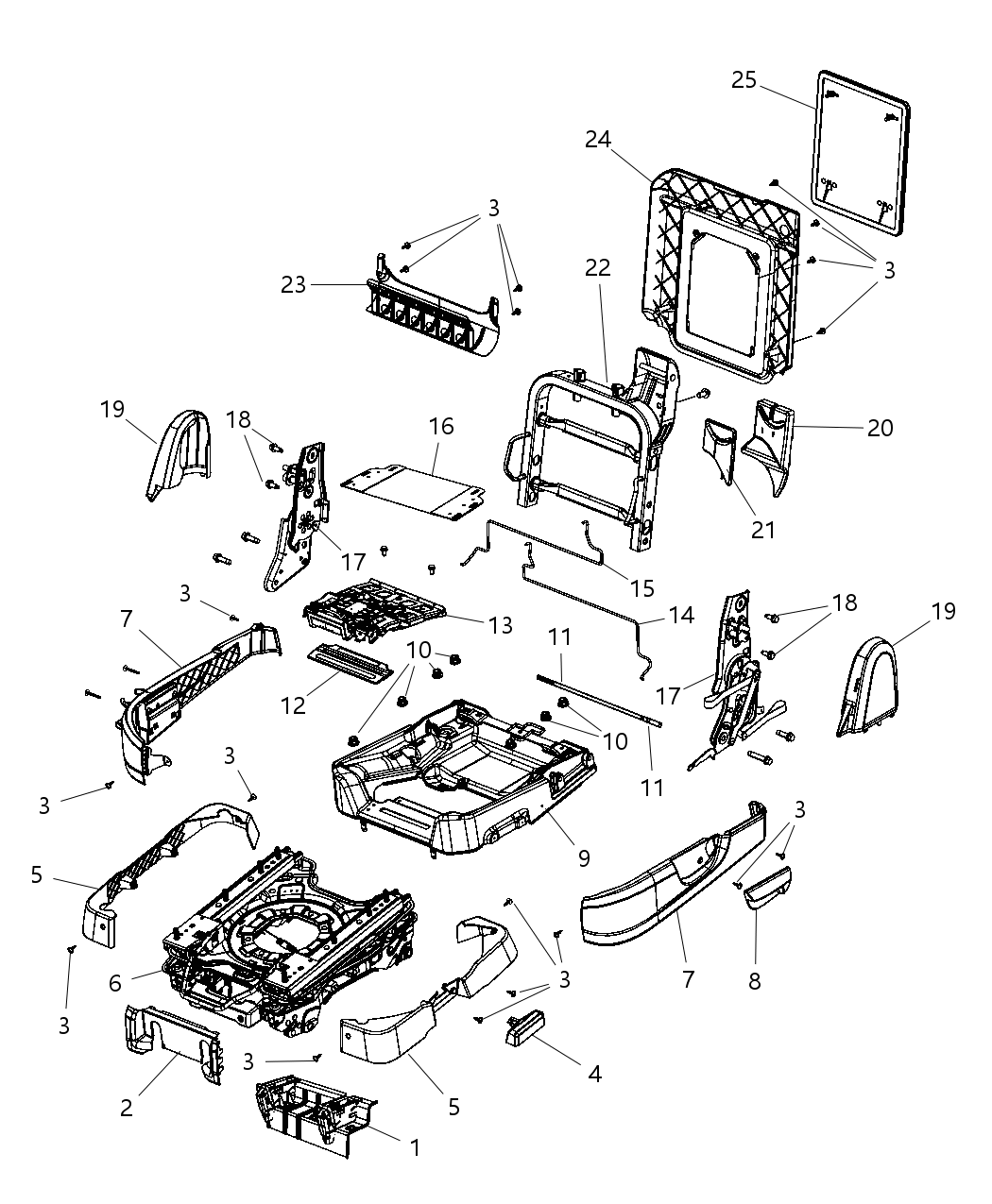 Shield Swivel Mechanism