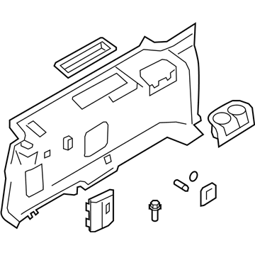 Trim Assy - Quarter