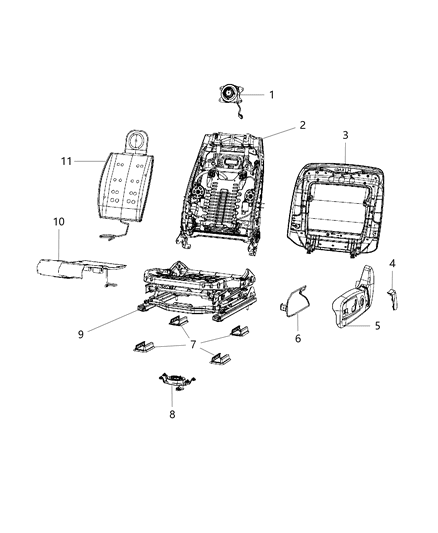 Adjuster Power Seat