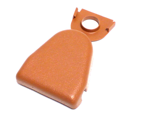 New OEM 1984-1993 Corvette Seat Belt Anchor Beige Plastic Cover, Part # 20293352