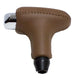 New OEM 2000 Saturn L-Series Leather Shifter Knob Automatic Transmission Control Lever Light Oak, Part # 21018765