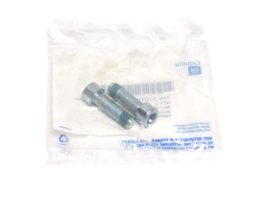 New OEM GM Brake Caliper Bracket/Disc Brake Caliper Bracket Mounting Bolt, Part # 21019233