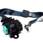 New OEM 1991-1994 Saturn SL1 Driver Rear Seat Belt Sapphire Blue, Part # 21048284