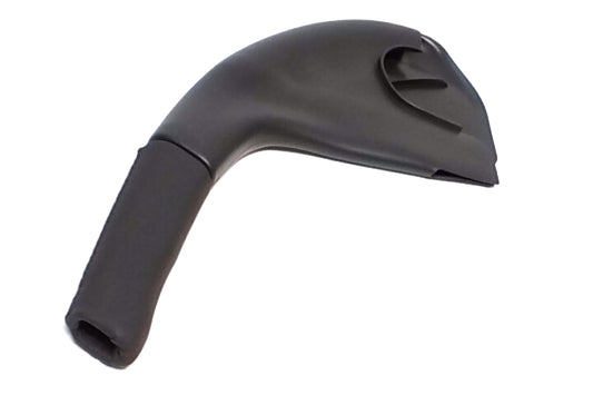 New OEM 2000-2002 Saturn SC2 Console Black Leather Park Brake Cover, Part # 21061197