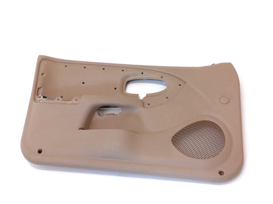 New OEM 2000-2002 Saturn SL1 Front Left Drivers Door Trim Panel Tan, Part # 21303965