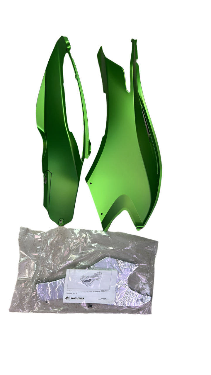 New OEM Can-Am Spyder ST Left & Right Retrofit Side Panel Kit Green