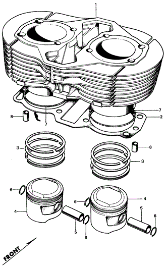 Piston (Over Size) (0.50)