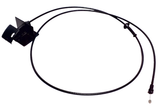 New OEM 1999–2004 Chevrolet Cavalier Hood Release Latch Cable with Handle, Part # 22641818