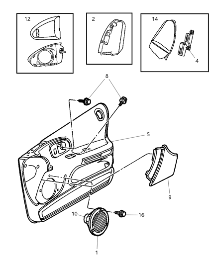 Bracket Speaker Enclosure, Outer