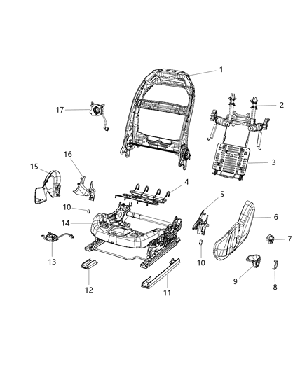 Shield Seat Outboard