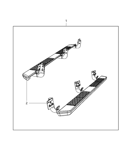 New 2012-2015 Fits Chrysler 3500, 4500, 5500 Board-Board - Part # 68148296AA