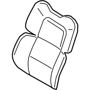 Cover Assy - Seat Back