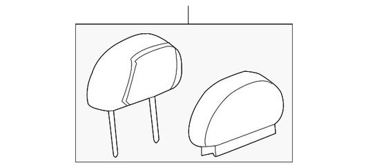 Shale Front Seat Head Restraint