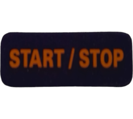 New OEM Genuine Bombardier Recreational Products, Start Stop Dash Label - Part # 204901273
