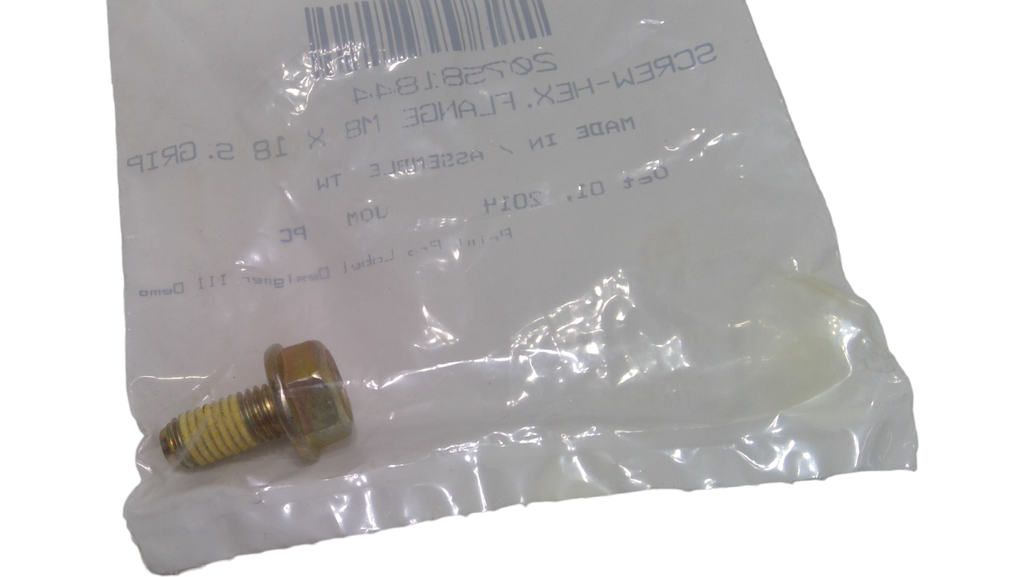 New OEM Genuine Bombardier Recreational Products, Hex. Flanged Screw M8 X 20 - Part # 207581844
