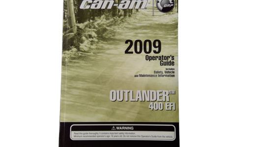 New OEM Genuine Bombardier Recreational Products, Operator Guide - Part # 219000613