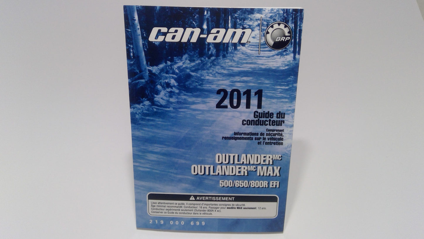 New OEM Genuine Bombardier Recreational Products, Operator Guide - Part # 219000699