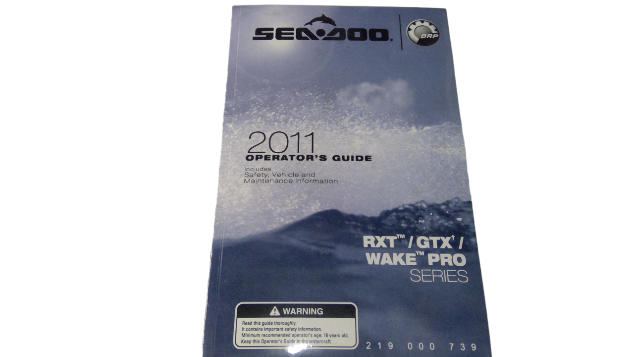 New OEM Genuine Bombardier Recreational Products, Guide Conduct. *Owner Guid - Part # 219000739
