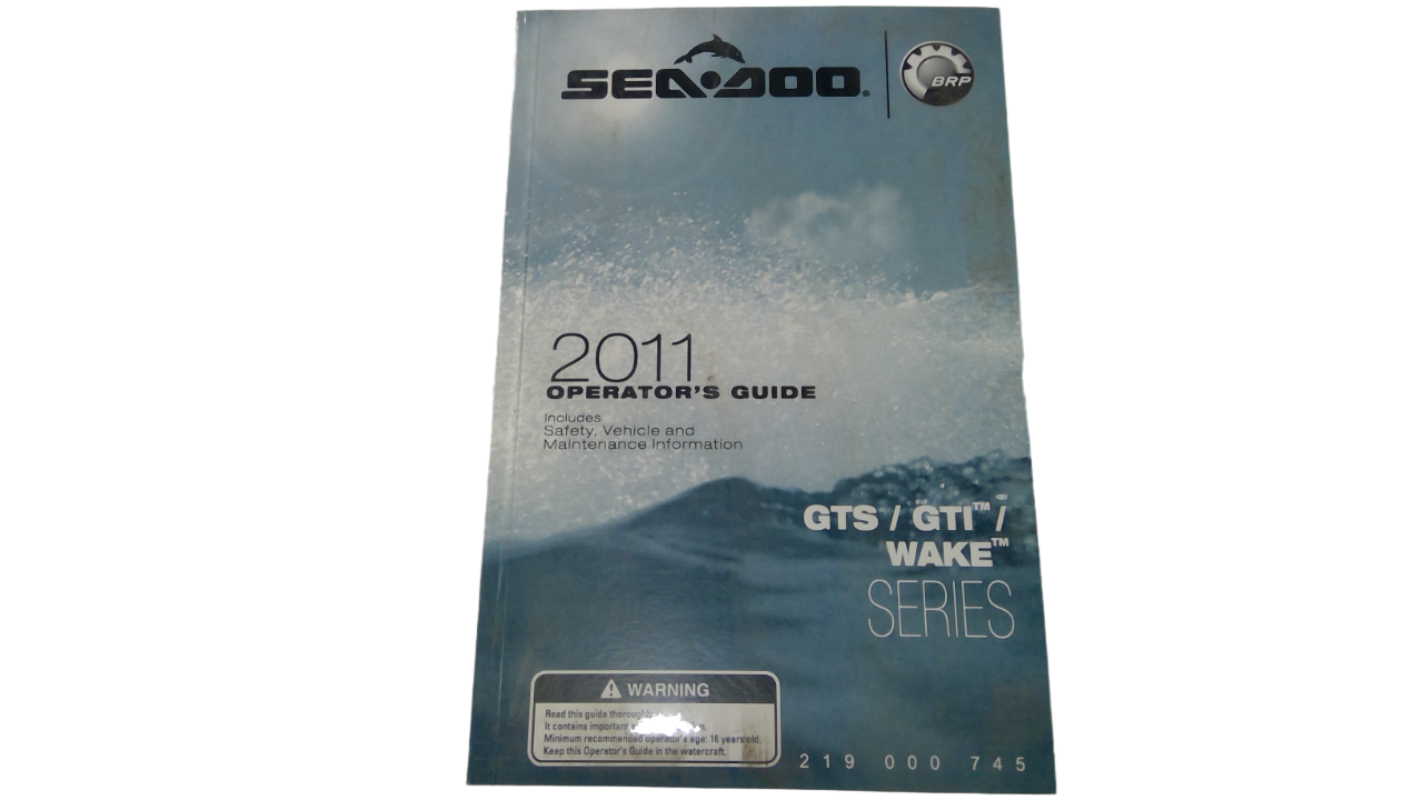 New OEM Genuine Bombardier Recreational Products, Owner Guide - Part # 219000745