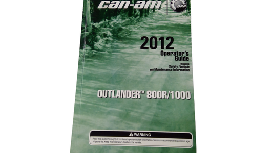 New OEM Genuine Bombardier Recreational Products, Operator Guide - Part # 219000813