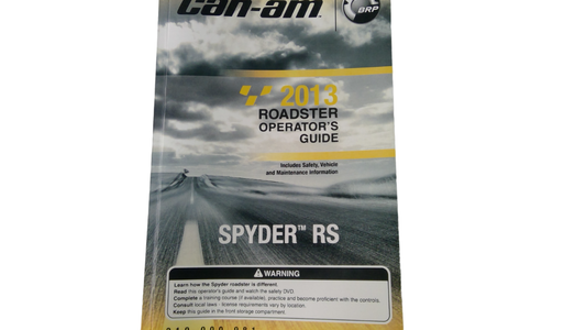 New OEM Genuine Bombardier Recreational Products, Operator Guide - Part # 219000981