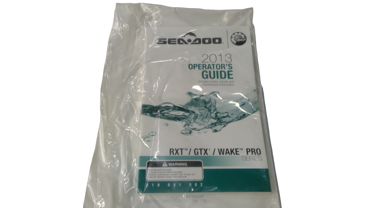 New OEM Genuine Bombardier Recreational Products, Owner Guide - Part # 219001002