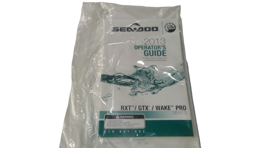 New OEM Genuine Bombardier Recreational Products, Owner Guide - Part # 219001002