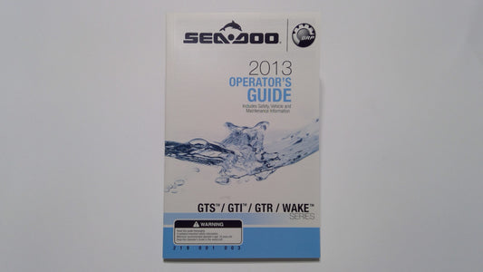 New OEM Genuine Bombardier Recreational Products, Owner Guide - Part # 219001003
