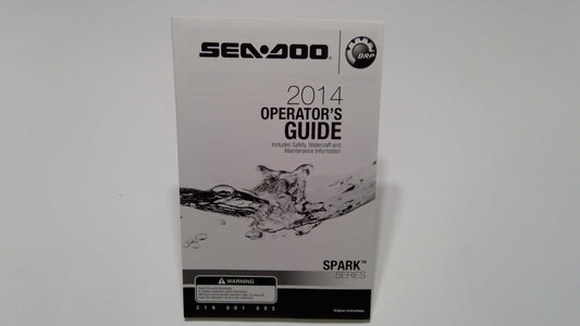 New OEM Genuine Bombardier Recreational Products, Operator Guide 2014 - Part # 219001005