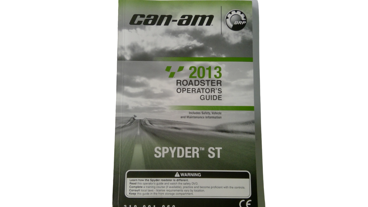 New OEM Genuine Bombardier Recreational Products, Operator Guide - Part # 219001060