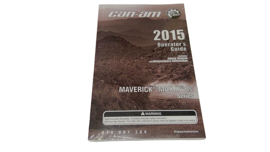 New OEM Genuine Bombardier Recreational Products, Operator Guide 2015 - Part # 219001389