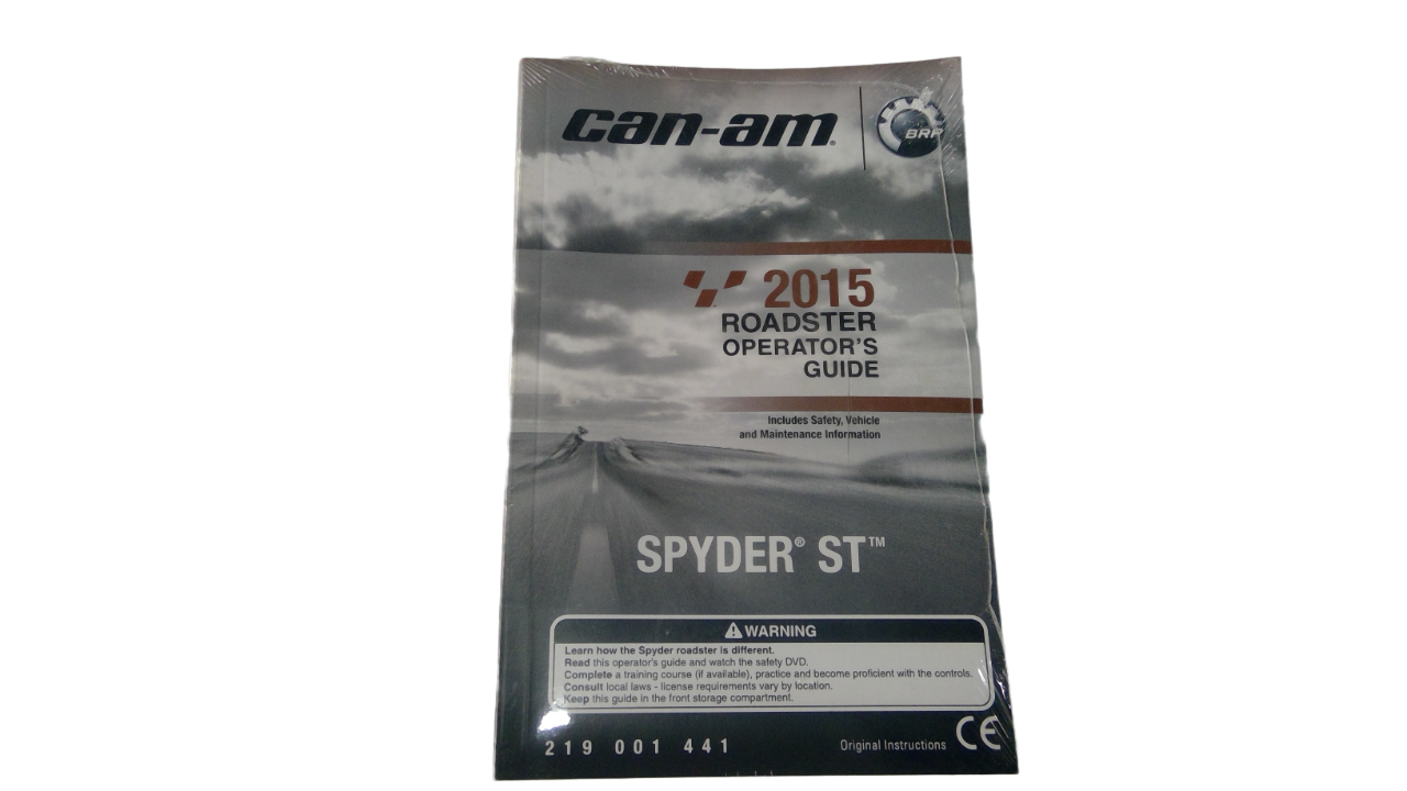New OEM Genuine Bombardier Recreational Products, Operators Guide 2015 - Part # 219001441