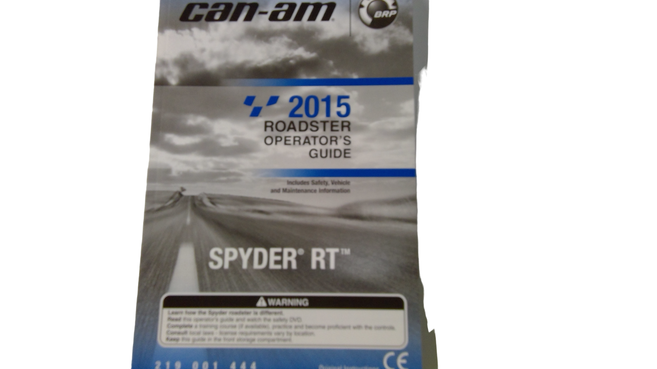 New OEM Genuine Bombardier Recreational Products, Operator Guide 2015 - Part # 219001444