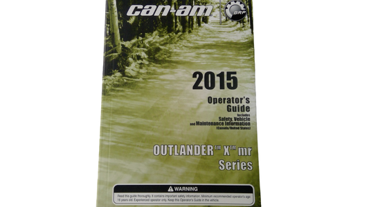 New OEM Genuine Bombardier Recreational Products, Operator Guide 2015 - Part # 219001449