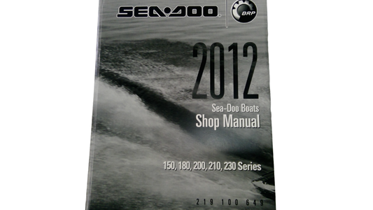 New OEM Genuine Bombardier Recreational Products, Shop Manual Sport Boat 201 - Part # 219100649