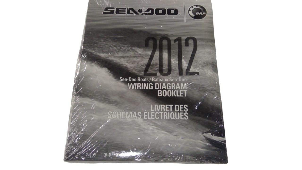 New OEM Genuine Bombardier Recreational Products, Seadoo Boats Wiring Diagr - Part # 219100663
