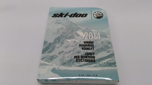 New OEM Genuine Bombardier Recreational Products, Ski-Doo Wiring Diagrams 2 - Part # 219100778