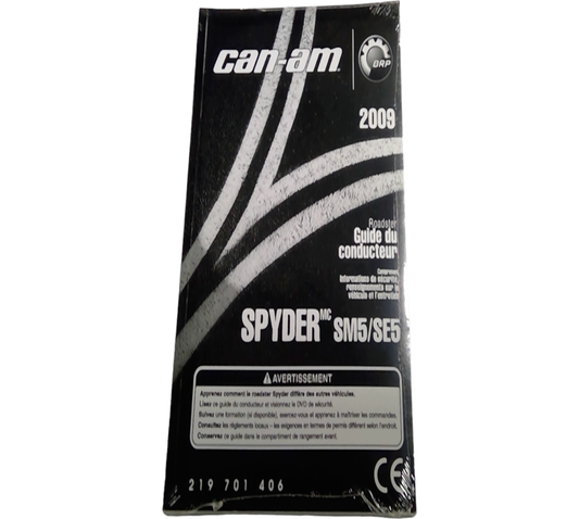 New OEM Genuine Bombardier Recreational Products, Operator Guide Sm5/Se5 200 - Part # 219701406