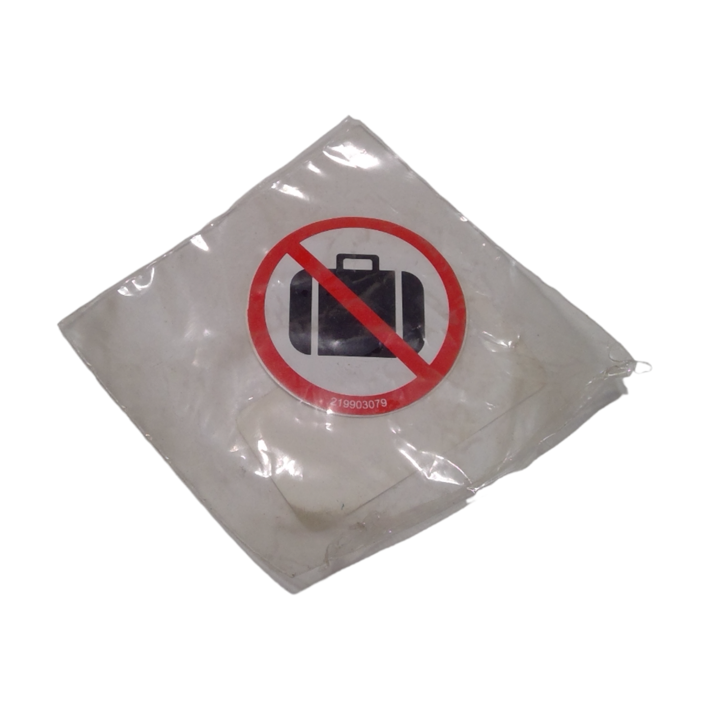New OEM Genuine Bombardier Recreational Products, Decal No Objects - Part # 219903079