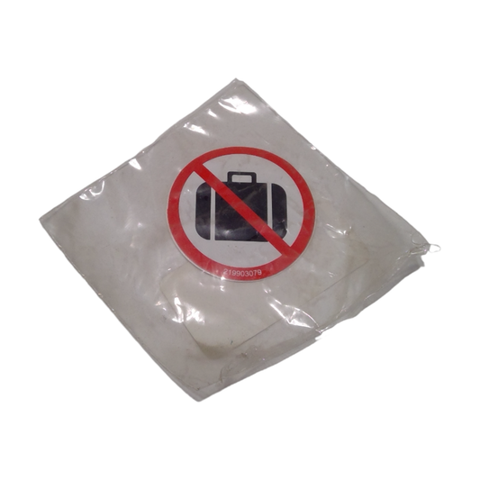 New OEM Genuine Bombardier Recreational Products, Decal No Objects - Part # 219903079