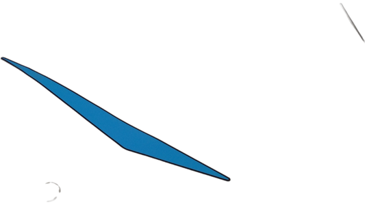 New OEM Genuine Bombardier Recreational Products, Rear Decal Lateral Left - Part # 219904777