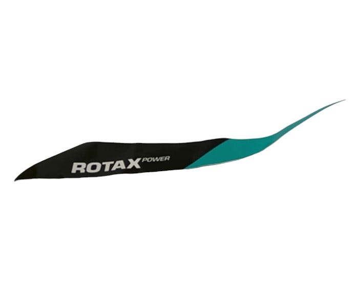 New OEM Genuine Bombardier Recreational Products, Rear Decal Left - Part # 219905084