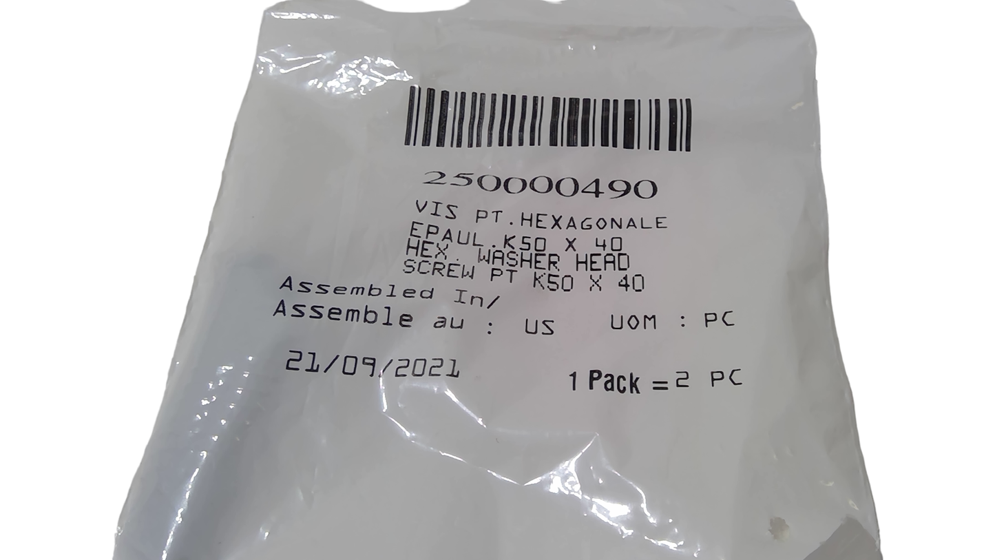 New OEM Genuine Bombardier Recreational Products, Hex. Washer Head Screw Pt - Part # 250000490