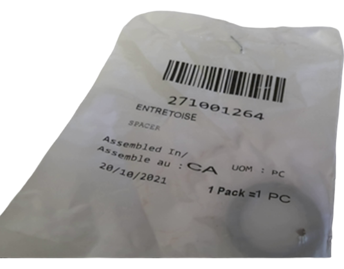 New OEM Genuine Bombardier Recreational Products, Spacer - Part # 271001264