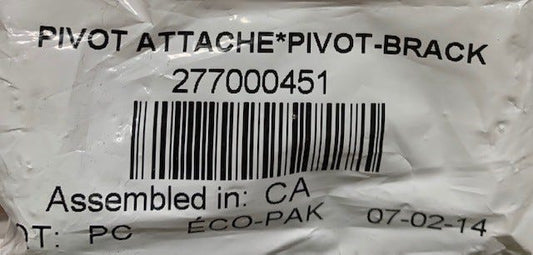 New OEM Genuine Bombardier Recreational Products, Pivot Bracket - Part # 277000451