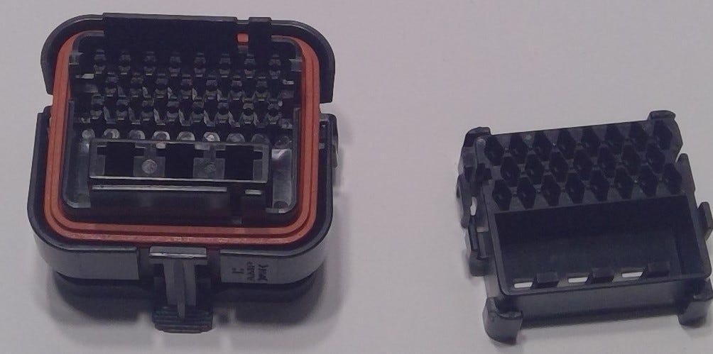 New OEM Genuine Bombardier Recreational Products, Male Connector 26 Circuits - Part # 278001211