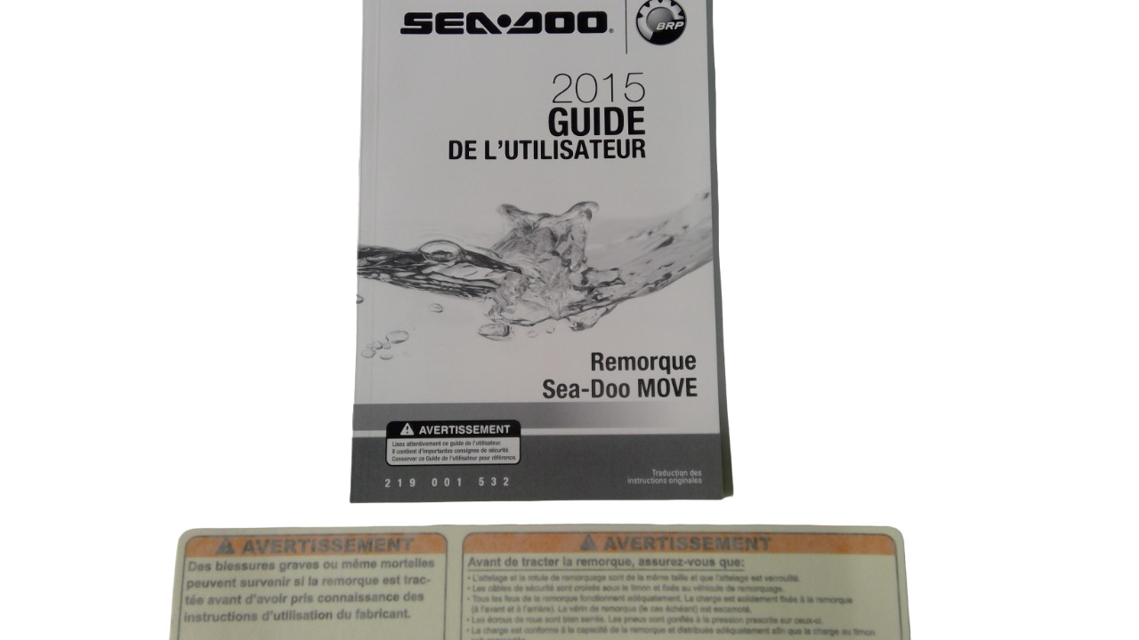 New OEM Genuine Bombardier Recreational Products, French Kit - Part # 295100657